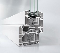 оконная семикамерная ПВХ-система Schüco Alu Inside